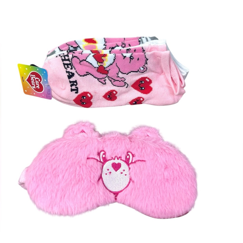 Care Bears Sleep Mask & Socks Bundle